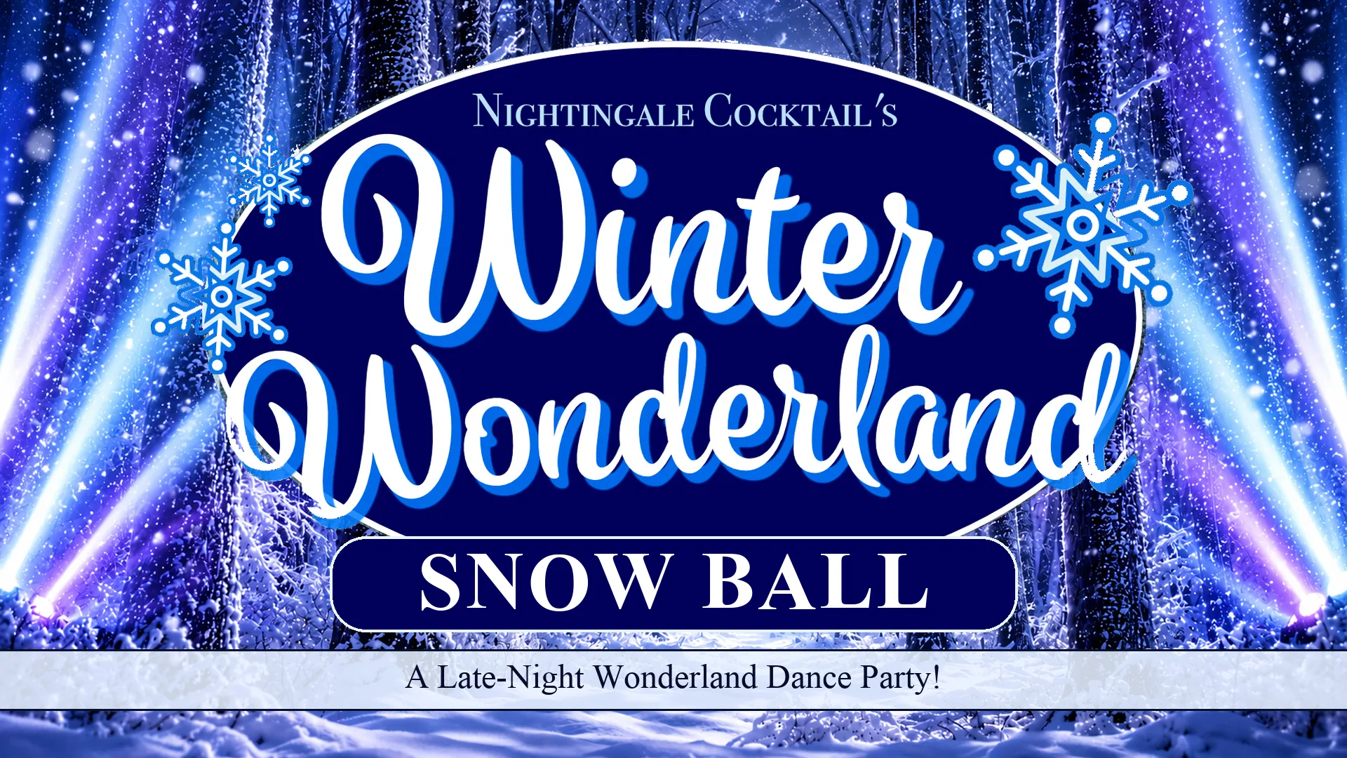 Winter Wonderland Snow Ball!